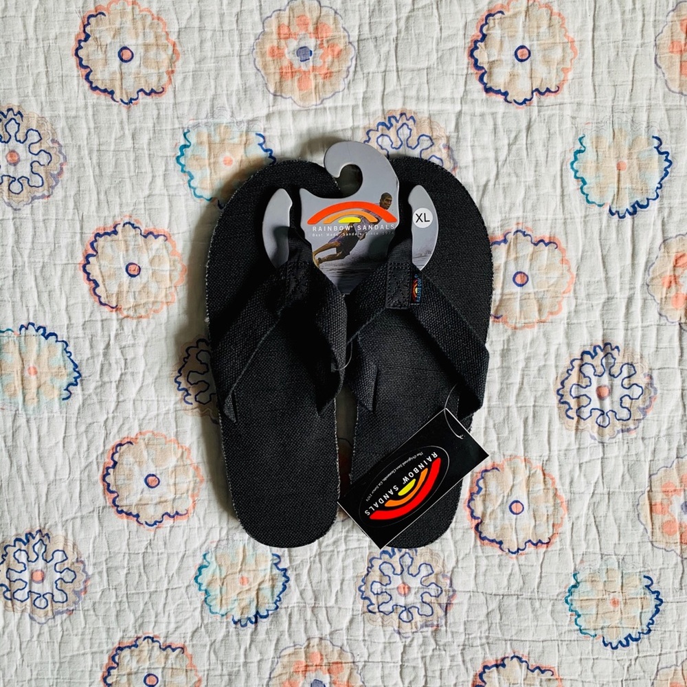 Rainbow Hemp Men’s FlipFlops